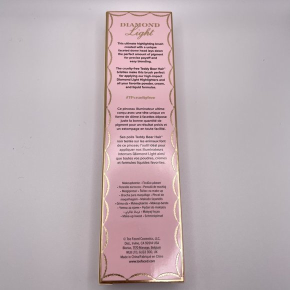 Too Faced Ultimate Diamond Light Highlighting Brush Easy Blending New‎ In Box - Picture 5 of 7
